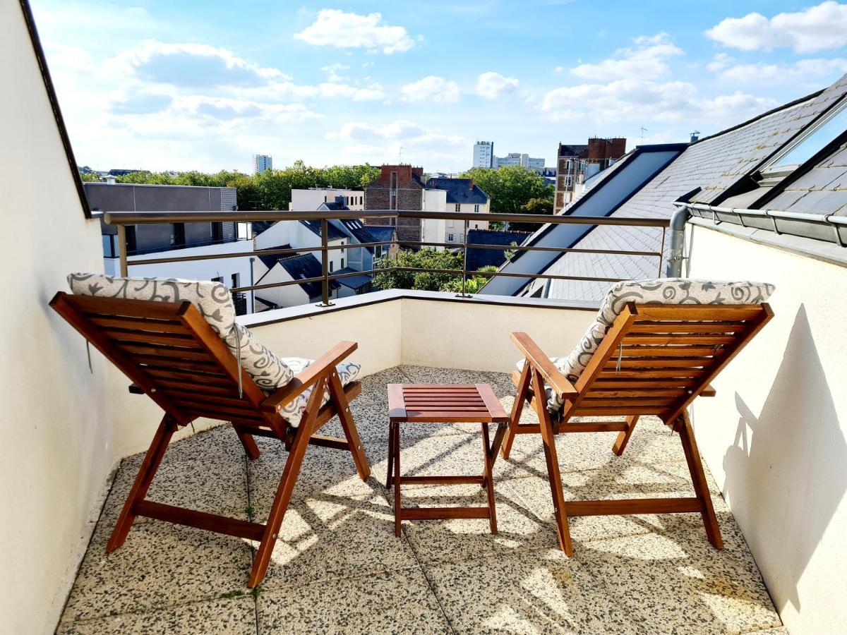 Chambre Avec Terrasse Privative Rennes Exterior photo
